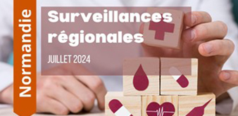 Surveillance régionale en Normandie en juillet