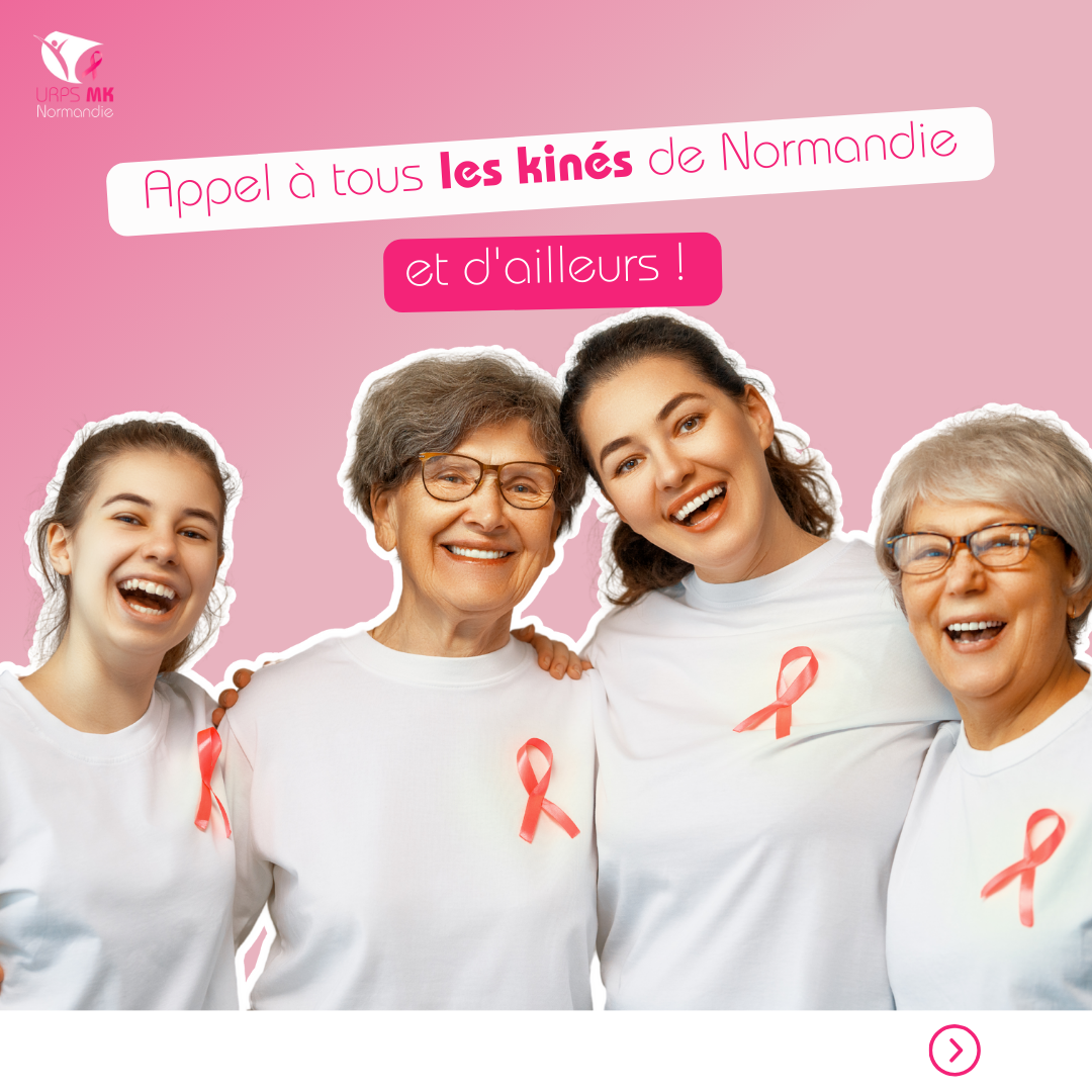 Octobre rose kinés de Normandie