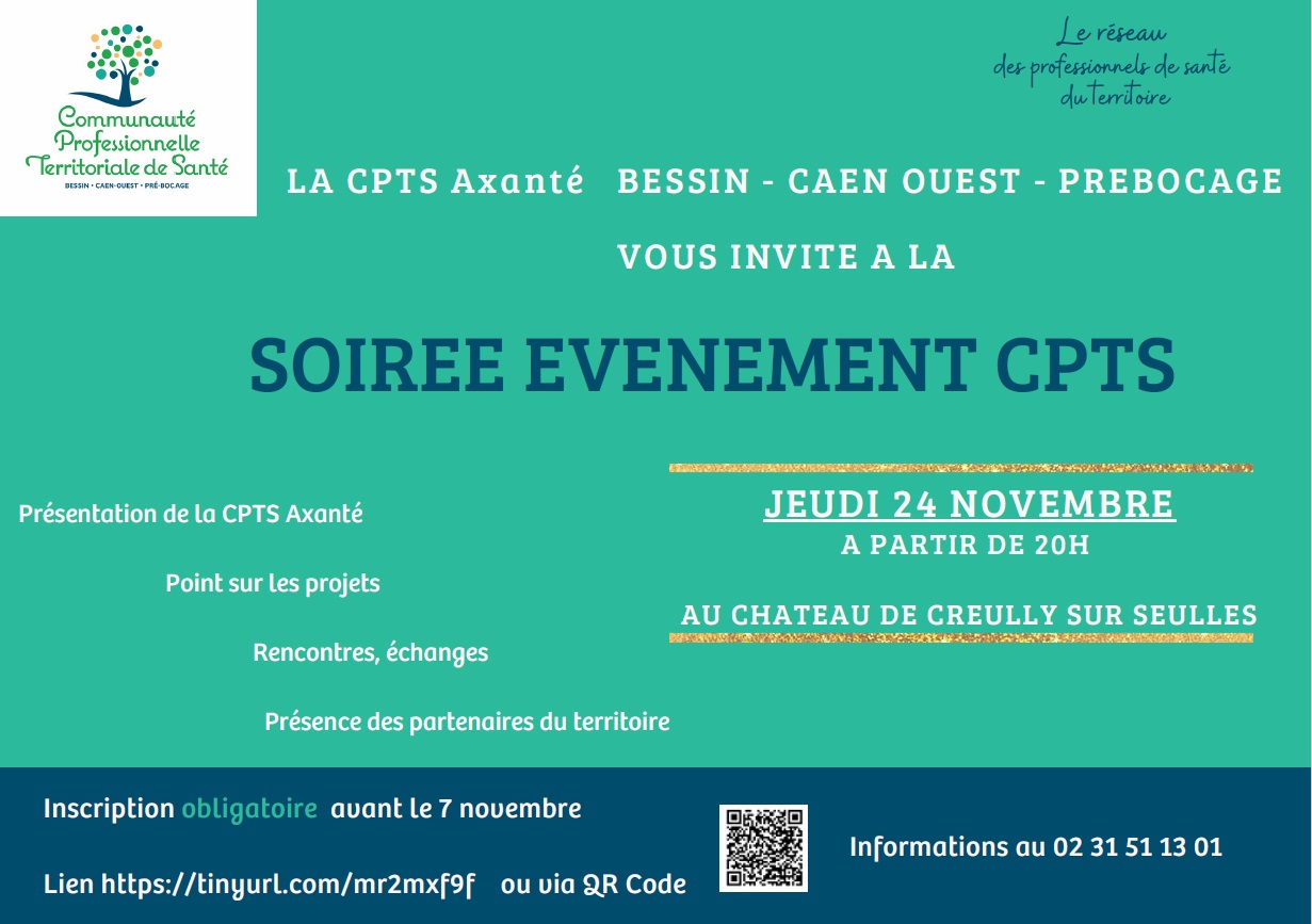 Informations soirée événement CPTS