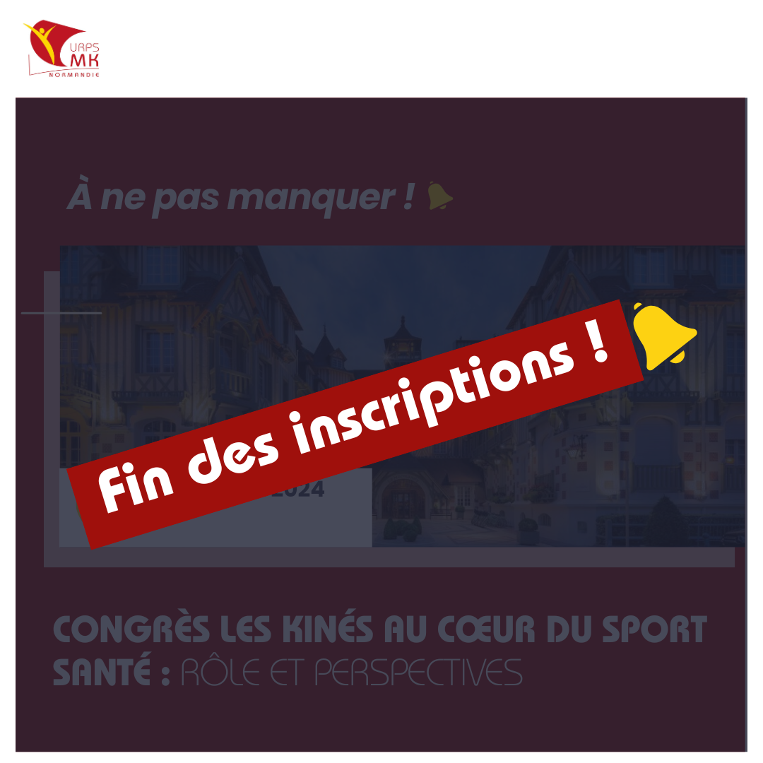Fin des inscriptions