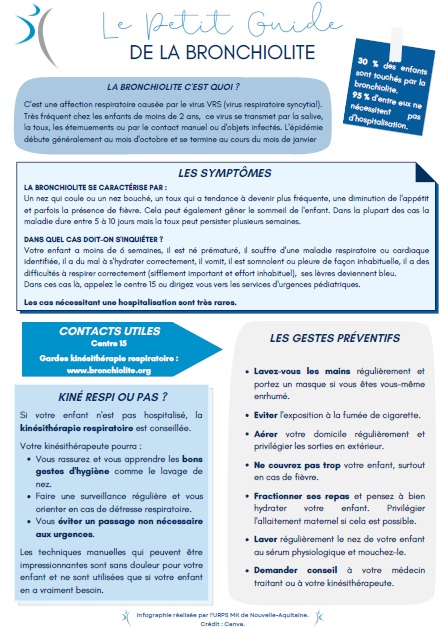 Le petit guide de la bronchiolite page 1