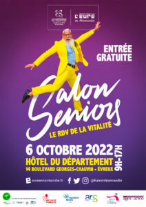 Affiche Salon des séniors de 2022