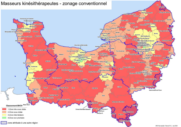 carte zonage conventionnel