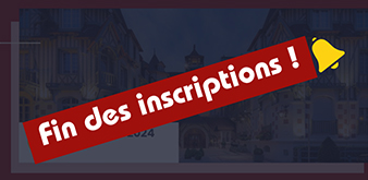Fin des inscriptions